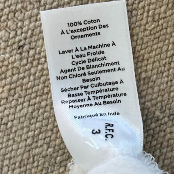 Talbots Woman's Plus-Size Crinkle Gauze Embroider Bohemian Hippie Tunic Sz 2x - Picture 10 of 10